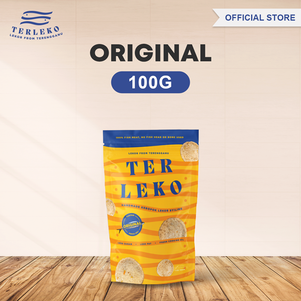[CNY DEAL] Terleko's Keropok Lekor Syiling - 100G X 4PKTS (Original)