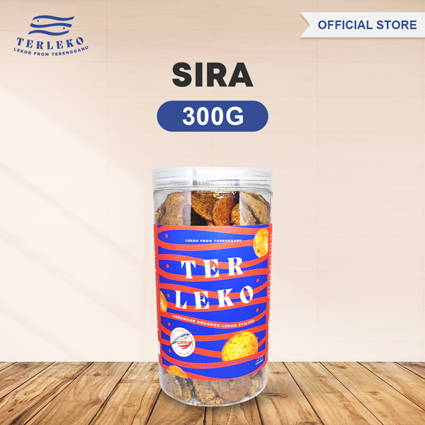 [Buatan Terengganu] Terleko's Keropok Lekor Syiling - 300G (Sira)